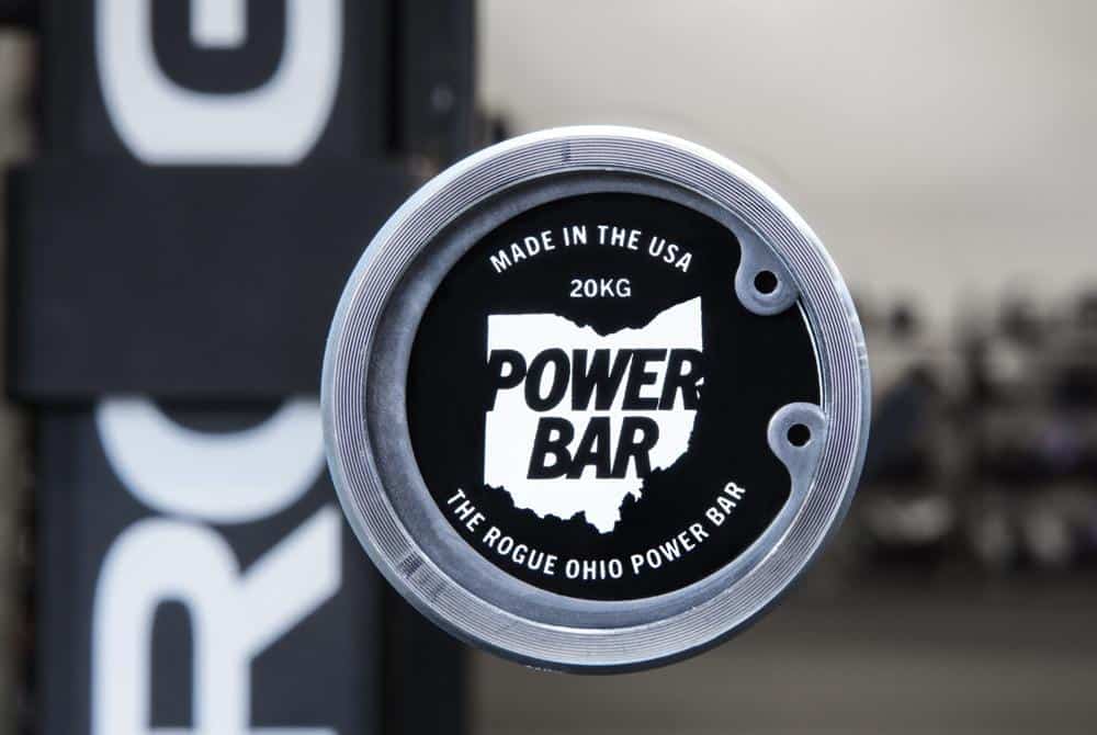 The Rogue Ohio Power Bar is available in a 20 kg version that is IPF legal for competition.