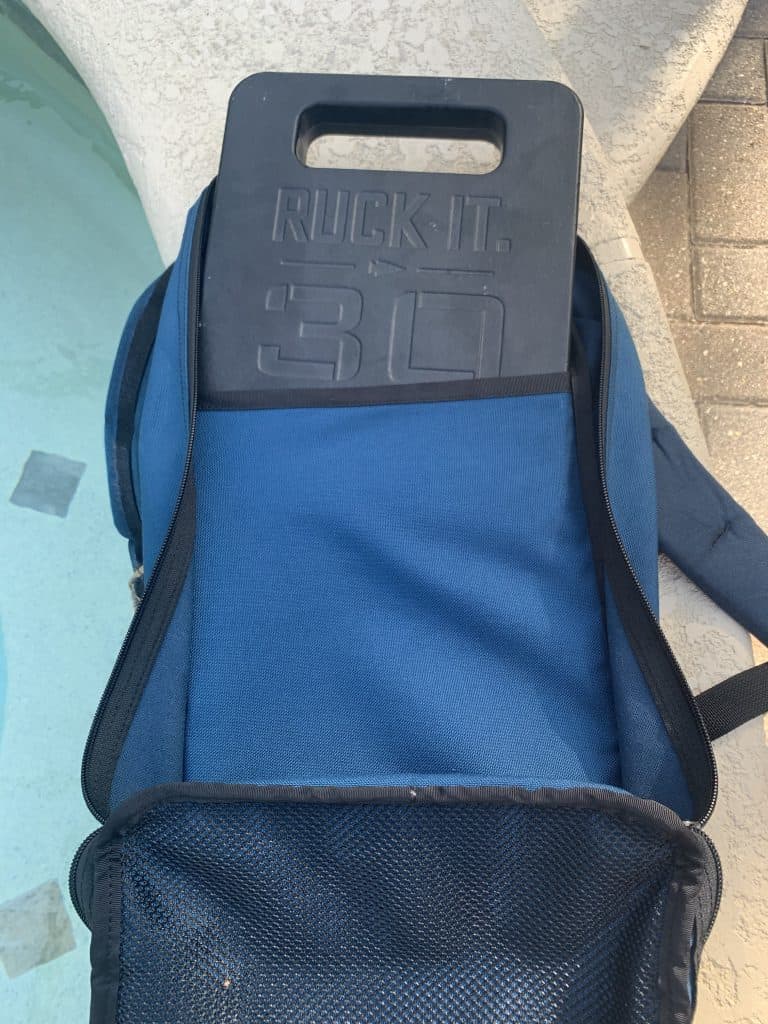 GORUCK 30 Lb Ruck Plate in 15 L Bullet Ruck