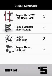 Rogue Black Friday - Excellent way to save money on shipping