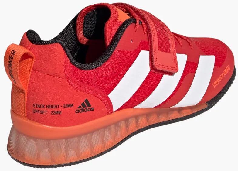 Adidas Adipower III Weightlifting Shoes quarter back