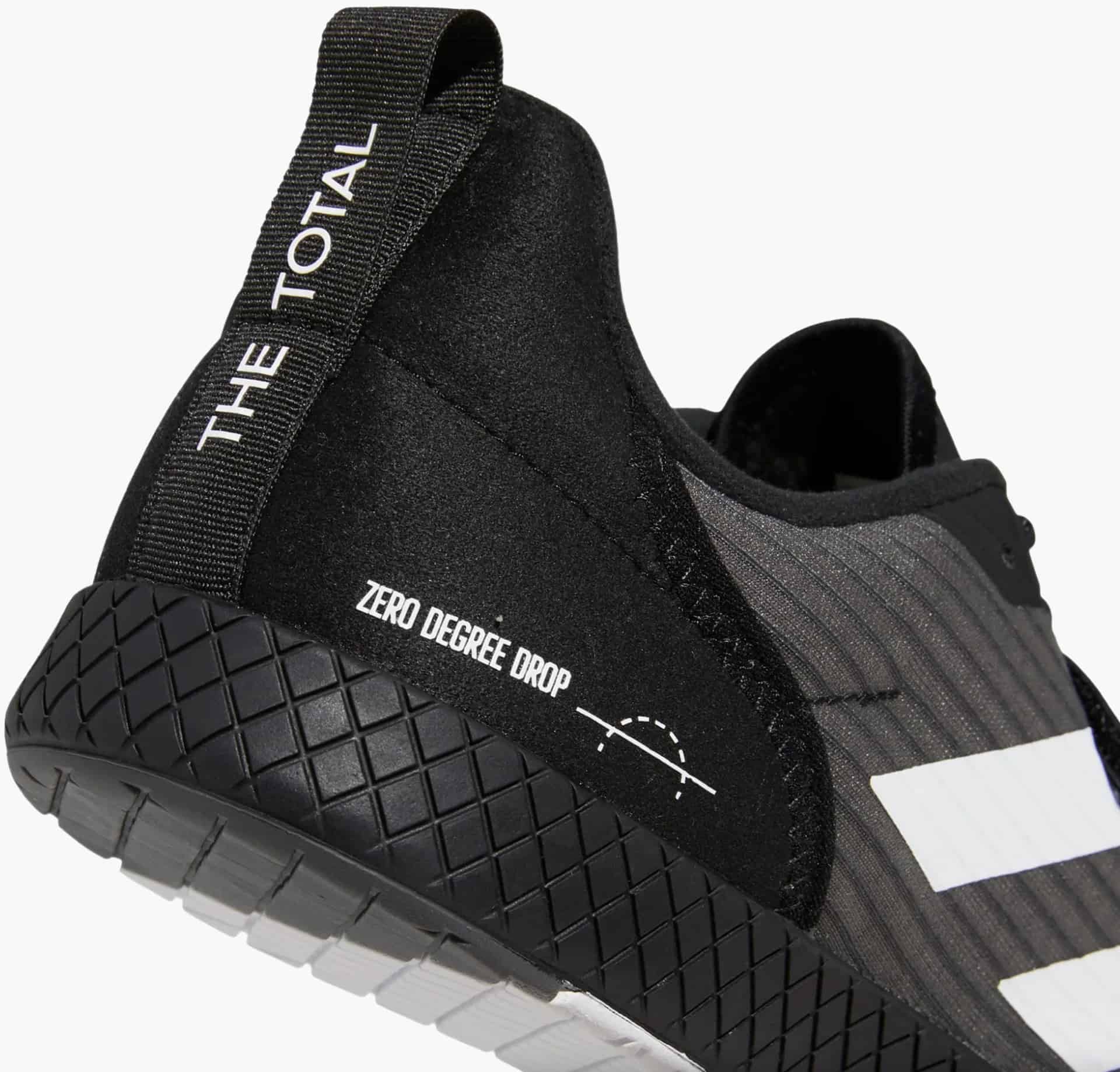Adidas The Total Deadlift Shoes side heel