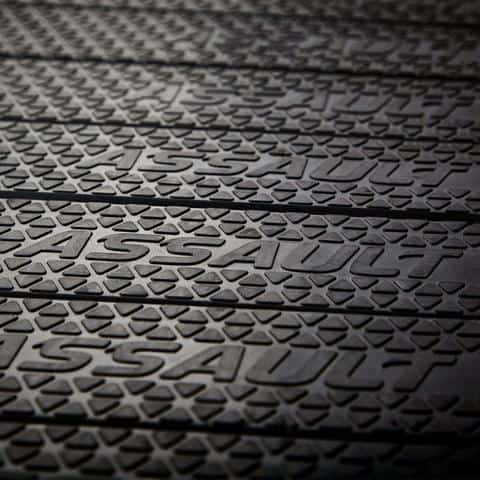 Close up of the running surface tread on the Assault Fitness AirRunner