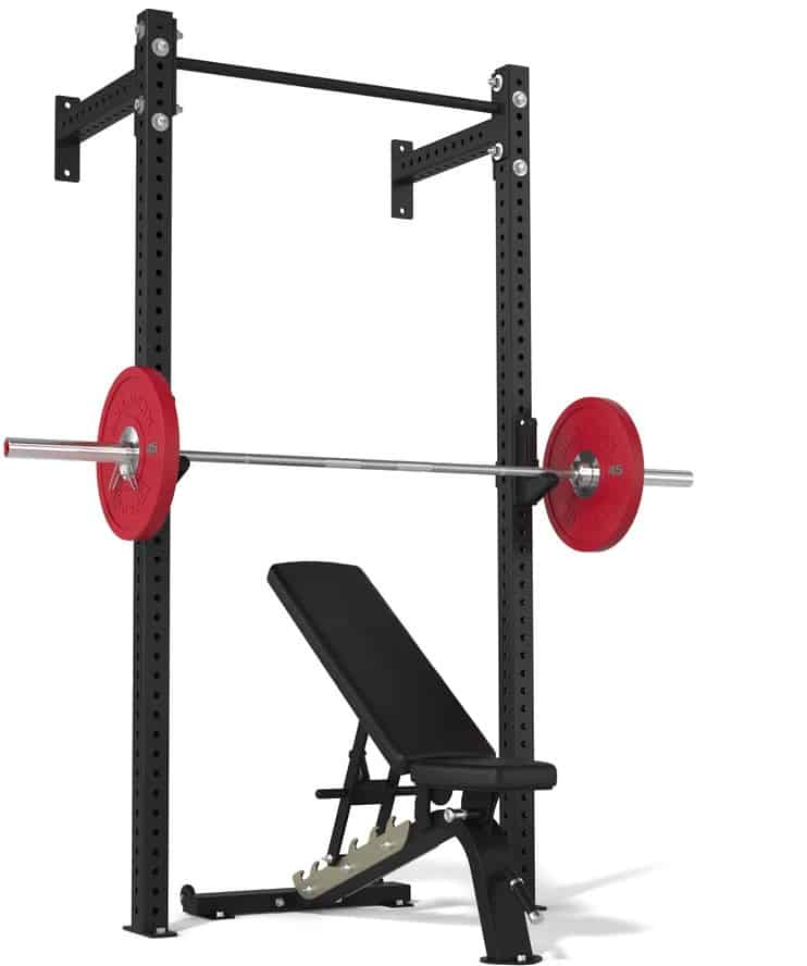 American Barbell Garage Gym Rack with barbell