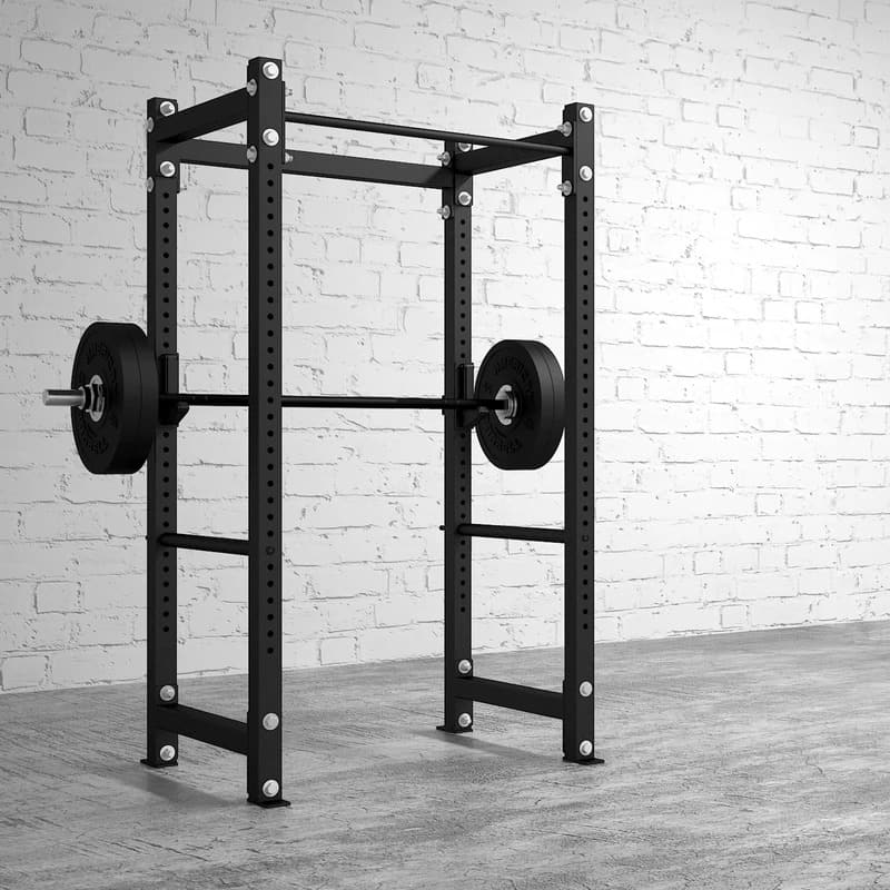 American Barbell Rack 36 with a barbell