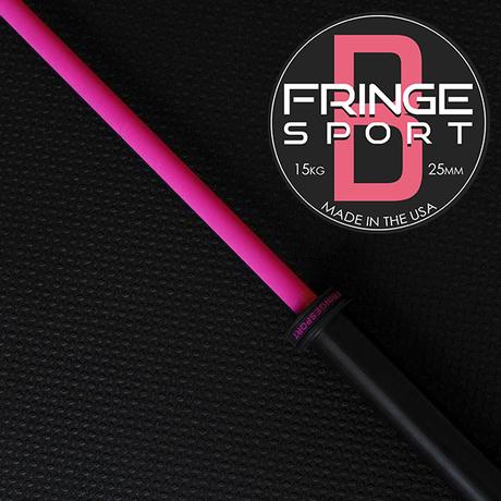 Fringe Sport sells the Women's Bomba V2 Barbell - also in super-tough Cerakote finish