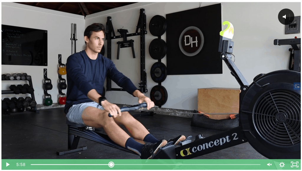 Dark Horse Rowing Launch Your Rowing Online Course Review - Screenshot