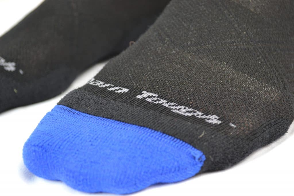 Darn Tough Vertex Micro Crew Ultra-Light Cushion - Running Sock Closeup