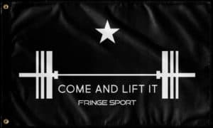 Fringe Sport Come and Lift It Indoor Flag main