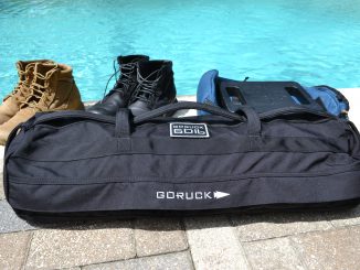GORUCK Sandbag in 60 lbs size with Bullet ruck and MACV-1 boots