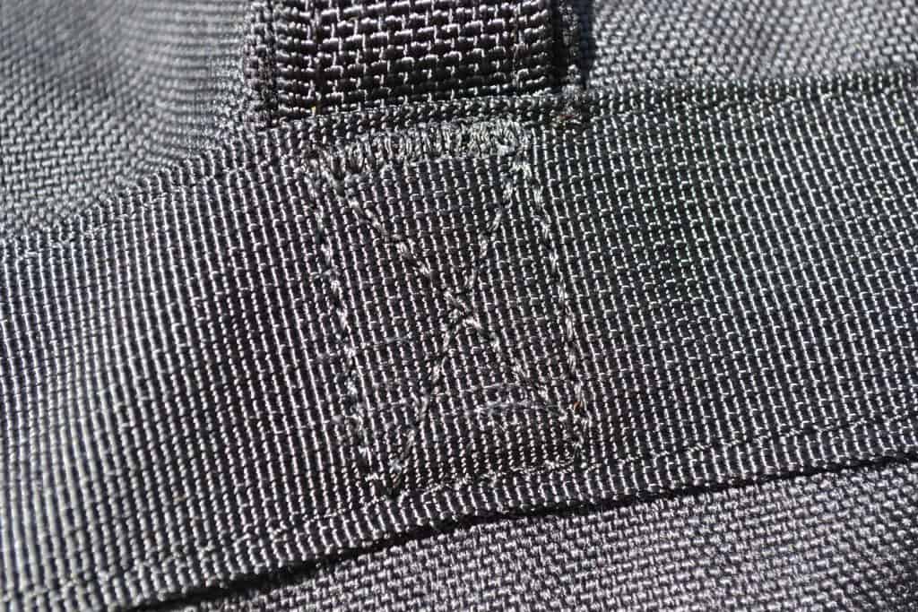 GORUCK Sandbag Box Stitching
