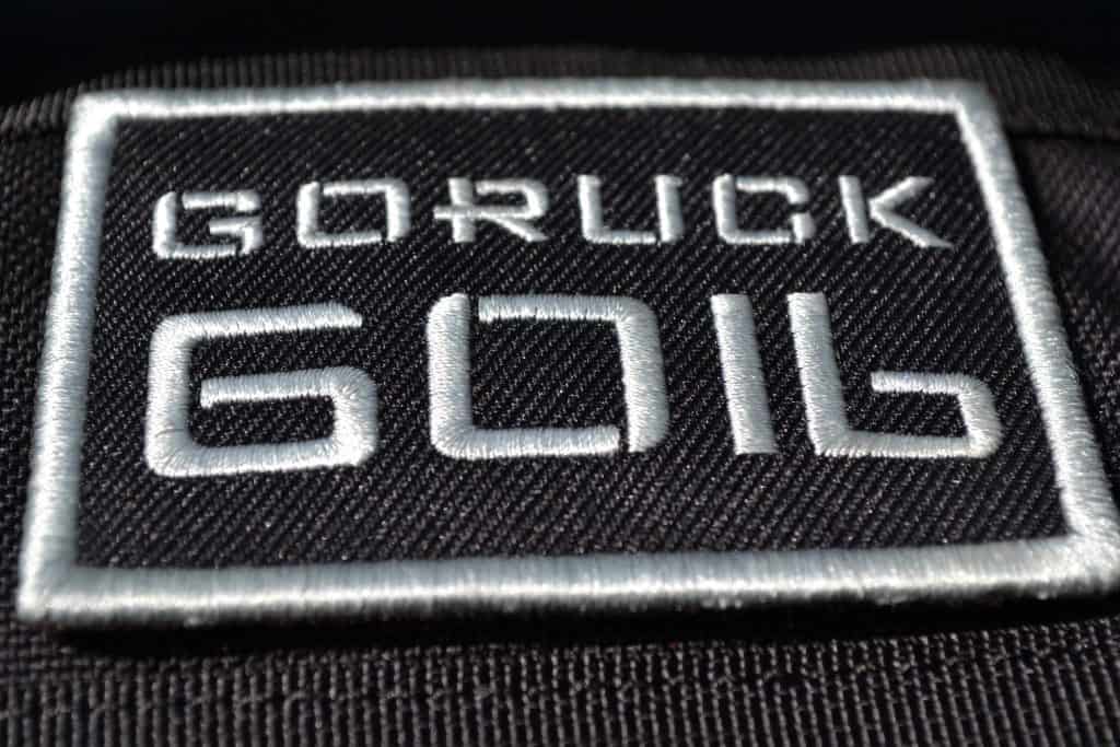 goruck sandbag lb patch course put