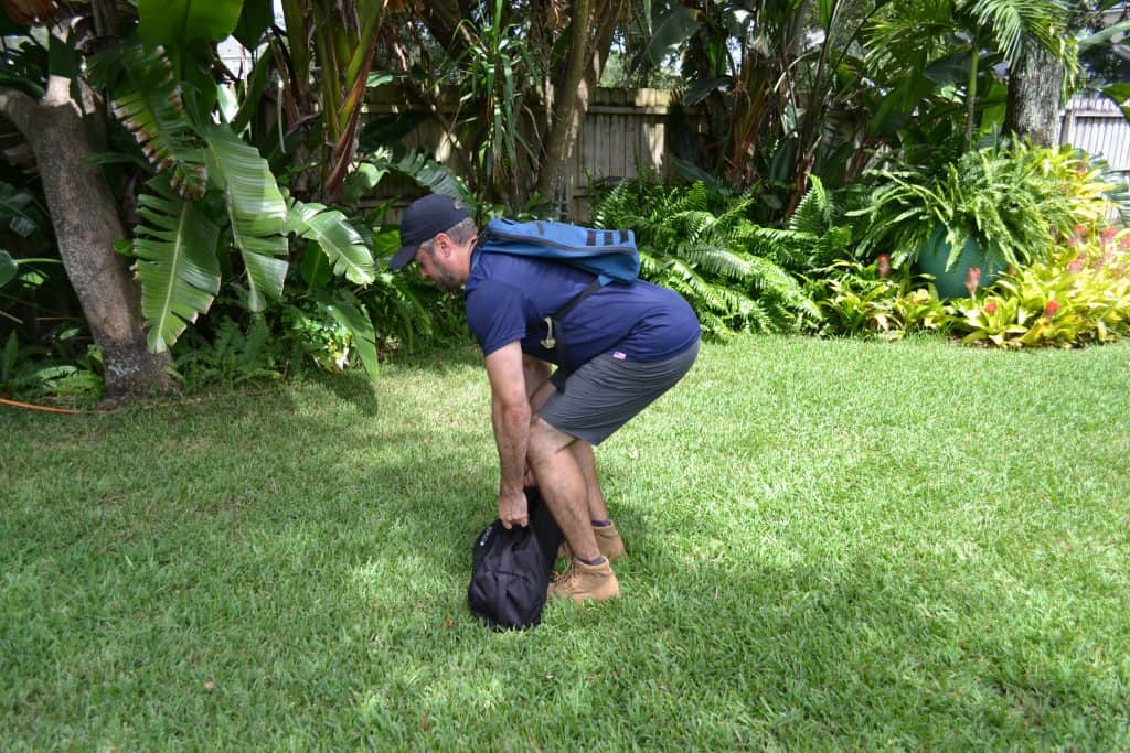 Sandbag Deadlift