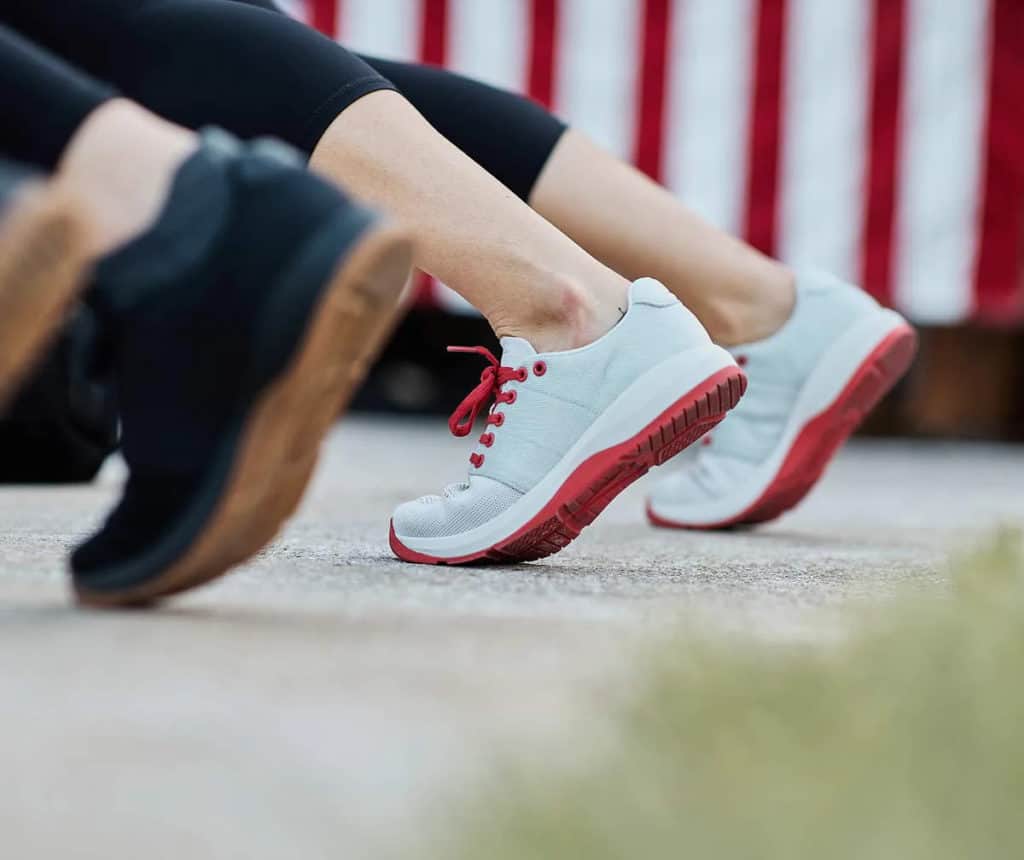 GORUCK Ballistic Trainer Lunar Rock worn by an athlete 3