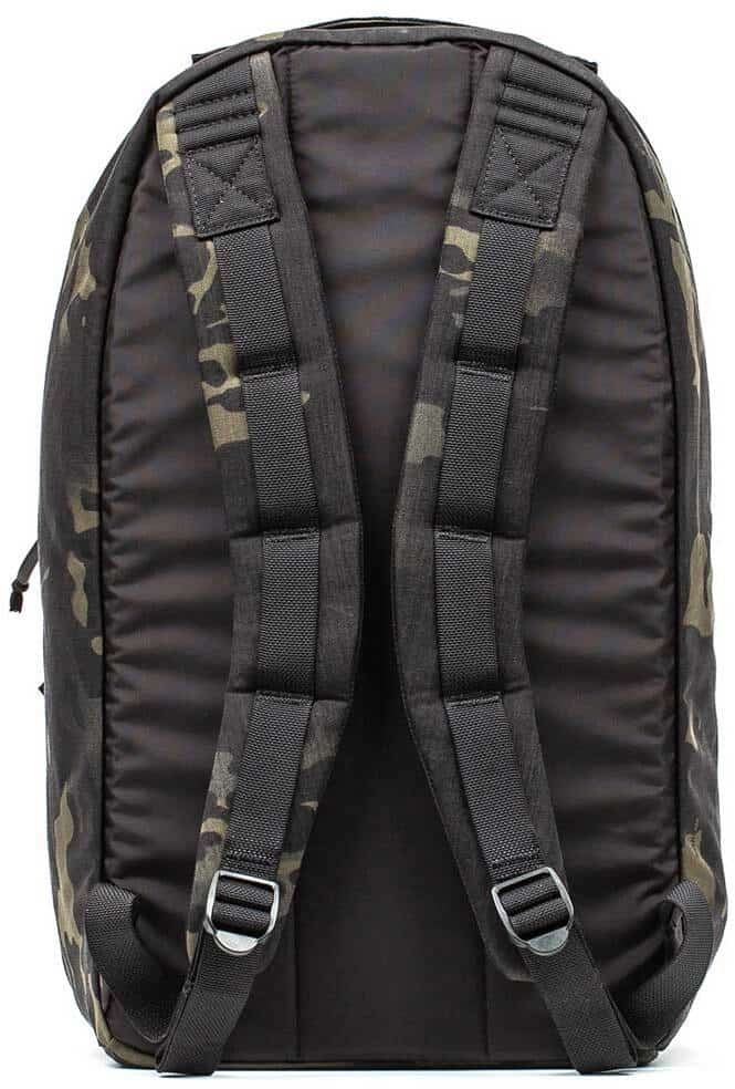 GORUCK Bullet Ruck 15L Black Multicam back