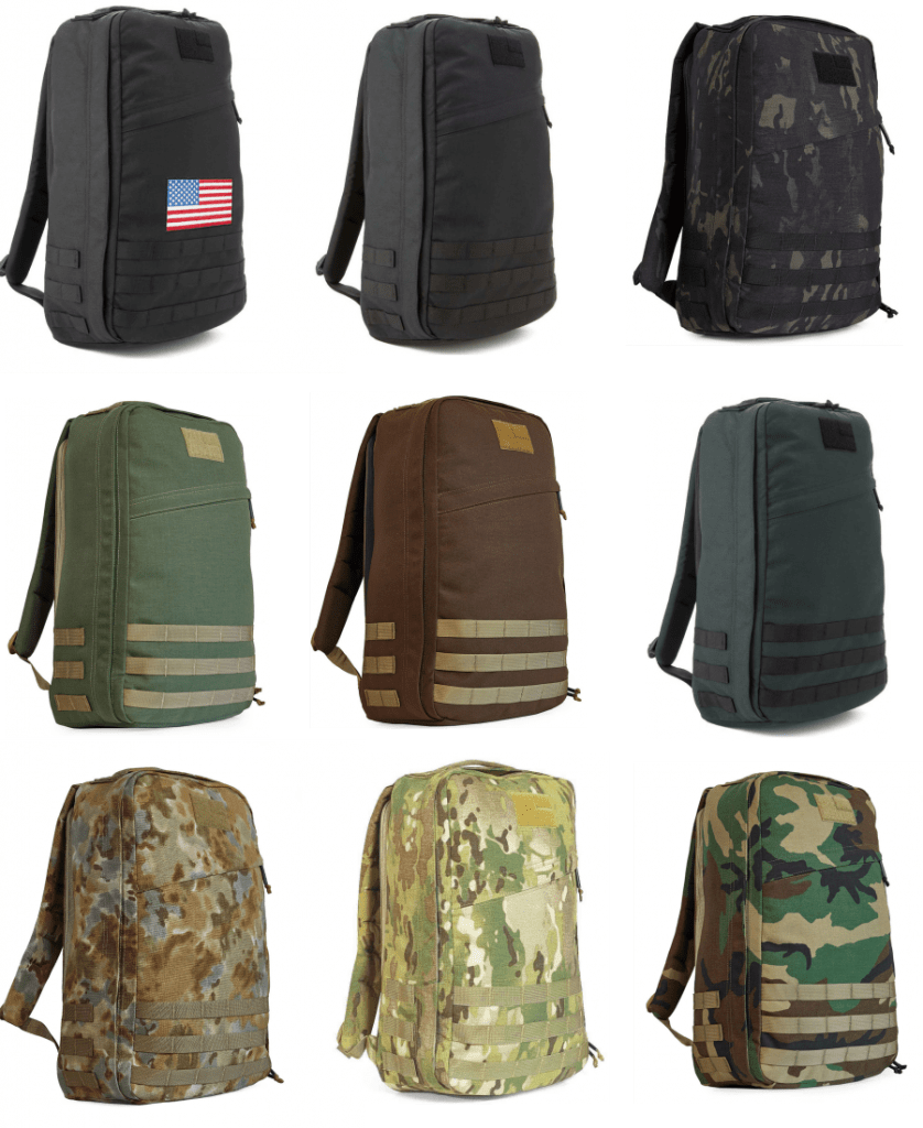 goruck gr1 camo green