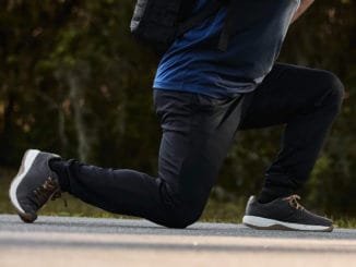 GORUCK Indestructible Performance Joggers worn by an athlete 3