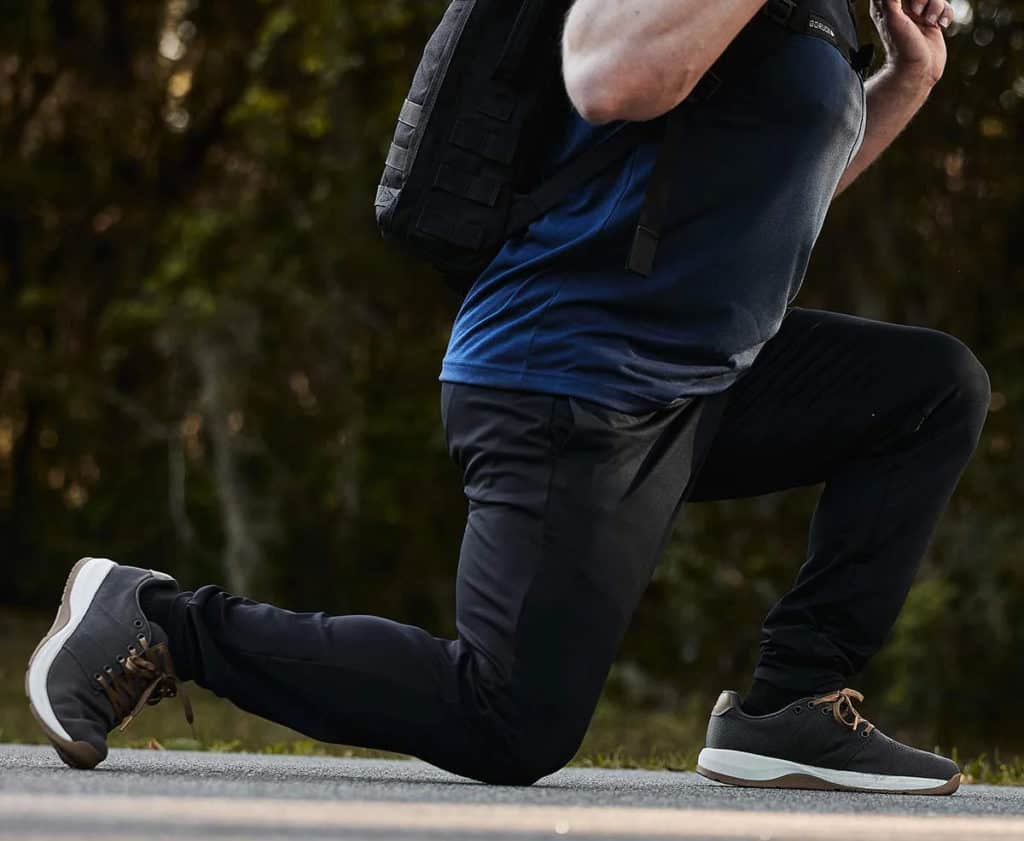 GORUCK Indestructible Performance Joggers worn by an athlete 3