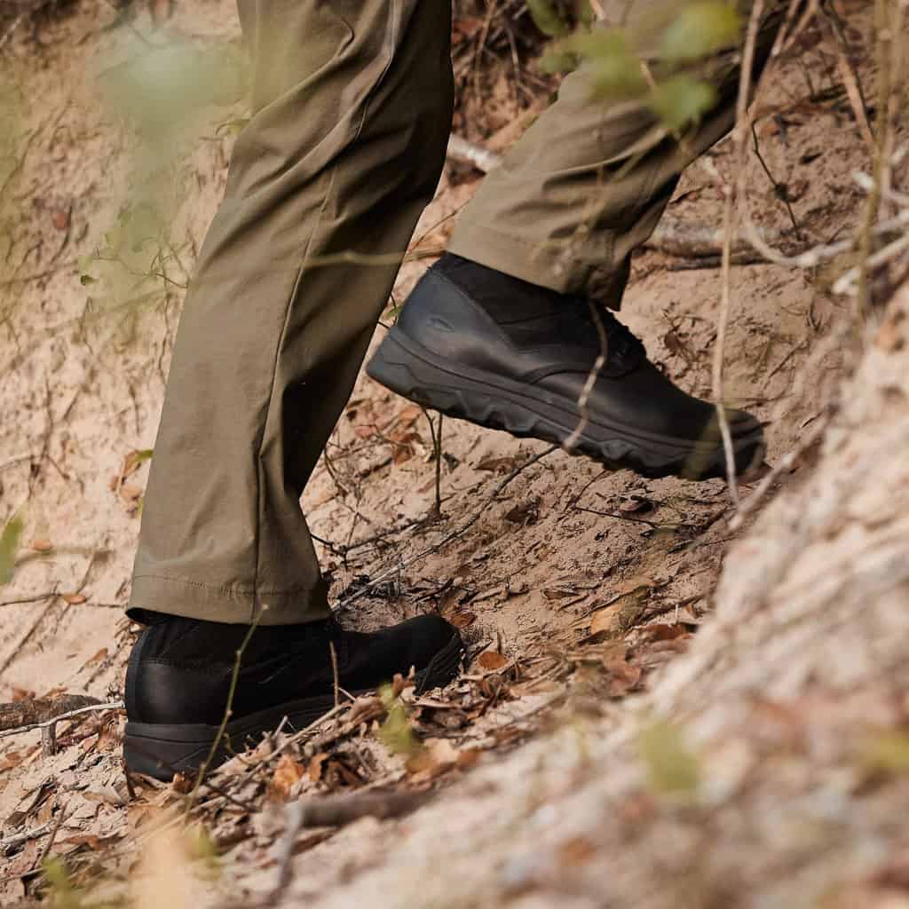 GORUCK MACV-2 Ruck Boot - Mid Top worn by an athlete 2