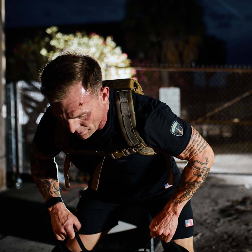 GORUCK Operation Overlord Training Shirt lifting