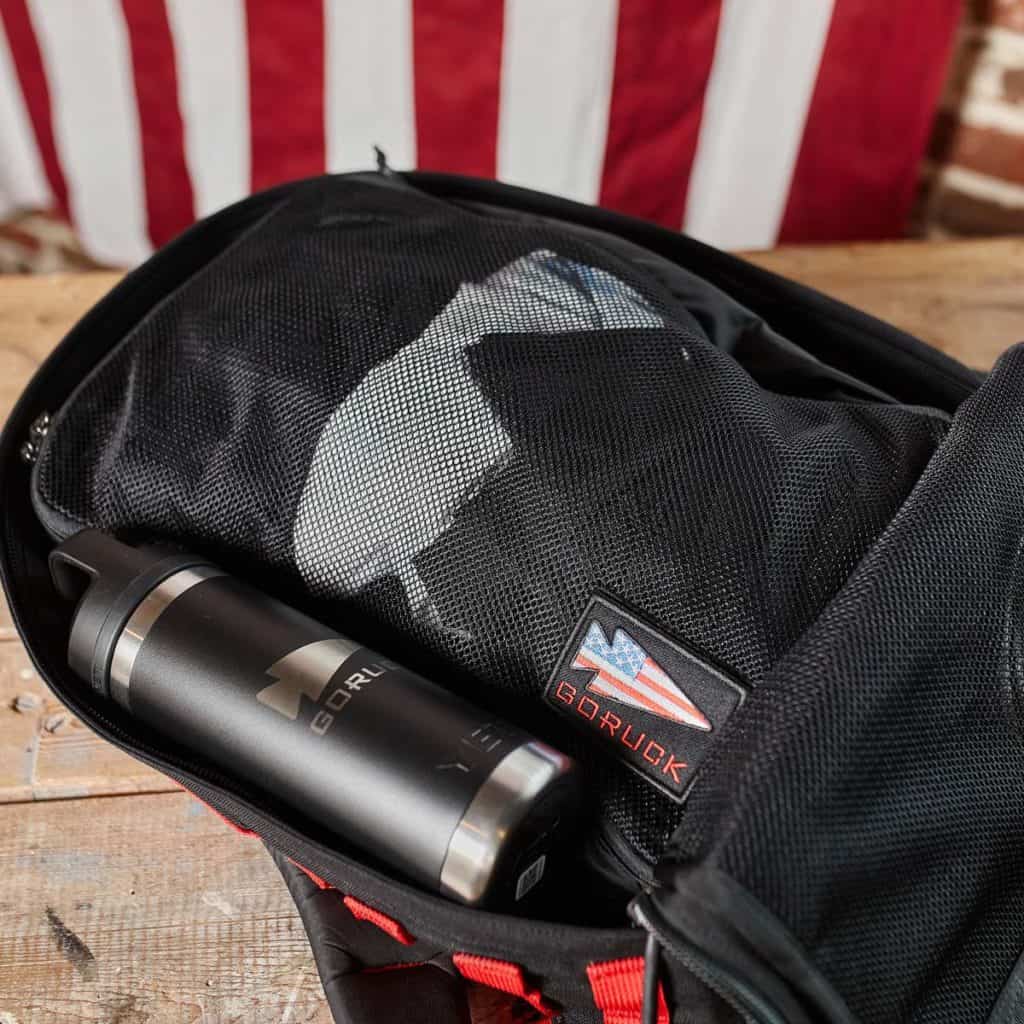 GORUCK Packing Cube 10l flat in rucker