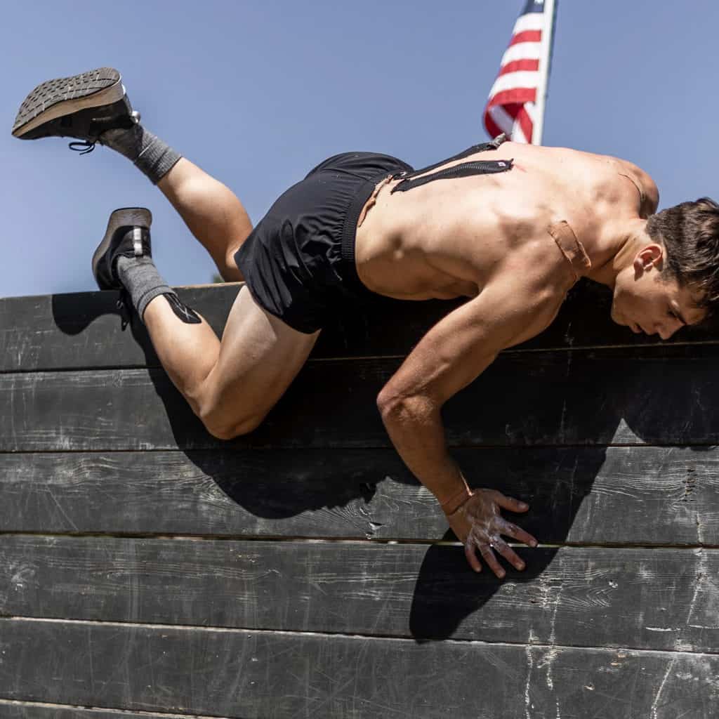 GORUCK Rough Runners worn by an athlete 4