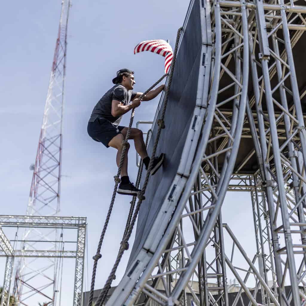 GORUCK Rough Runners worn by an athlete 5