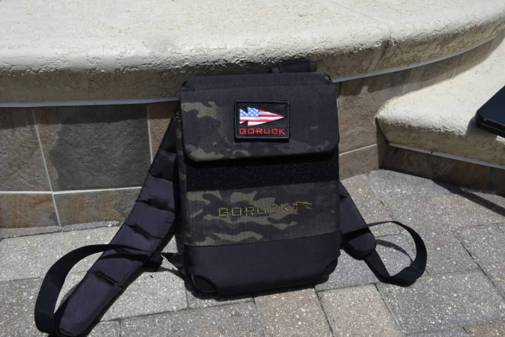 Ruck Plate Carrier with 30 lb Ruck Plate inside