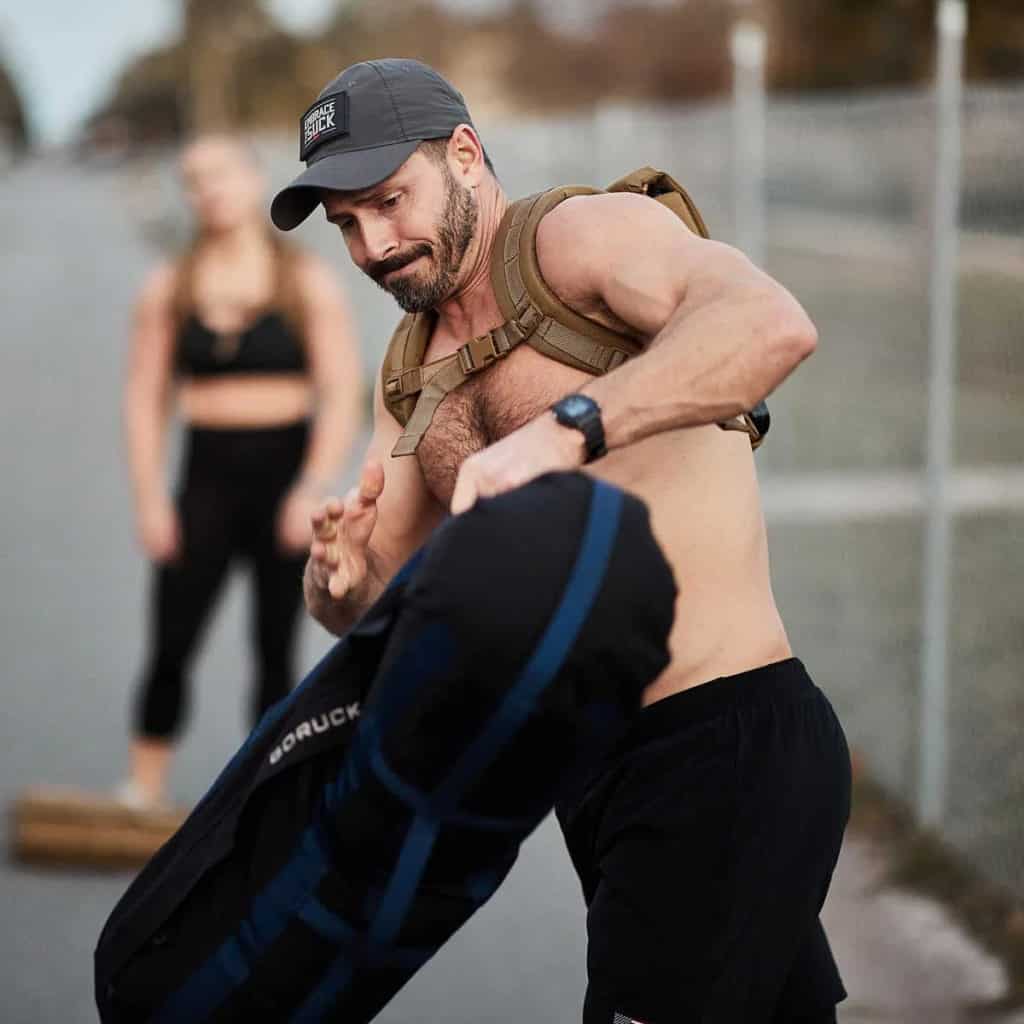 GORUCK Ruck Plate Carrier (RPC) worn shirtless