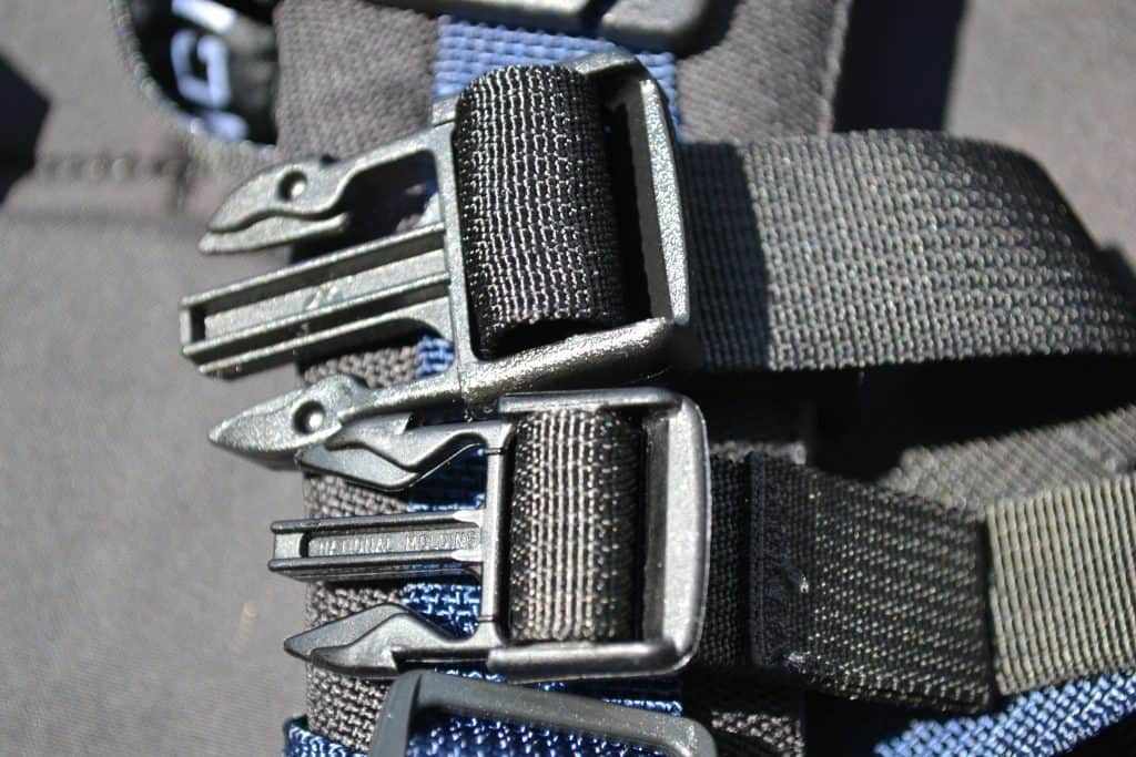 GORUCK Rucker 3 Versus Rucker 2 - buckle