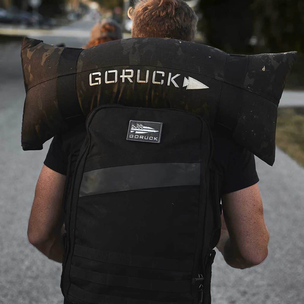 GORUCK Rucker 4 black multicam rucking