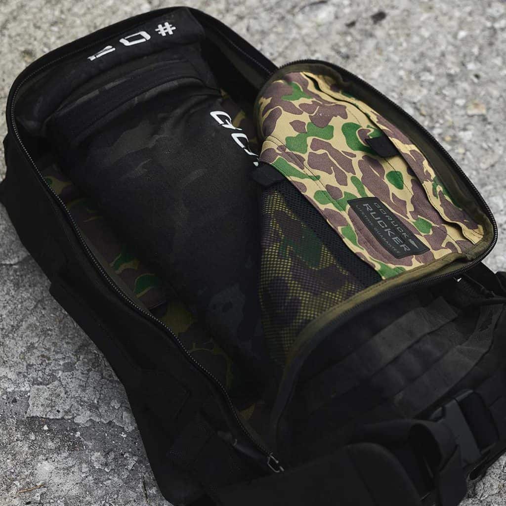 GORUCK Rucker 4 frogskin loaded