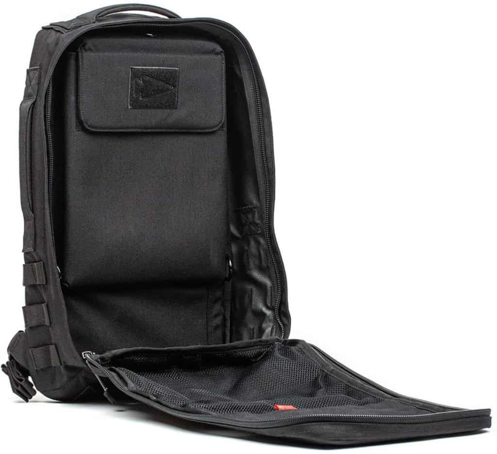 GORUCK Rucker 4 with MTNTOUGH+ Training Program Bundle black interior