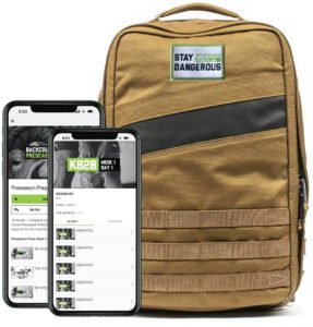 GORUCK Rucker 4 with MTNTOUGH+ Training Program Bundle coyote main