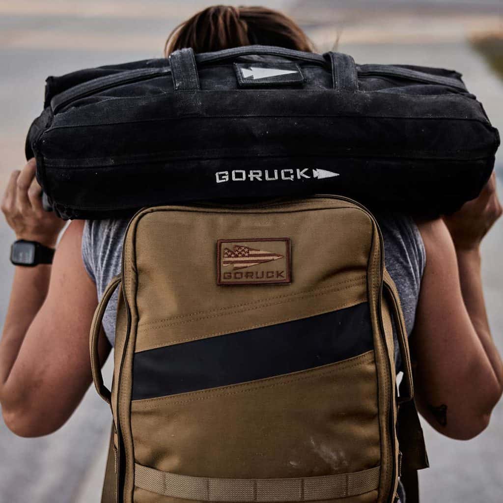 GORUCK Rucker 4 with MTNTOUGH+ Training Program Bundle coyote rucking