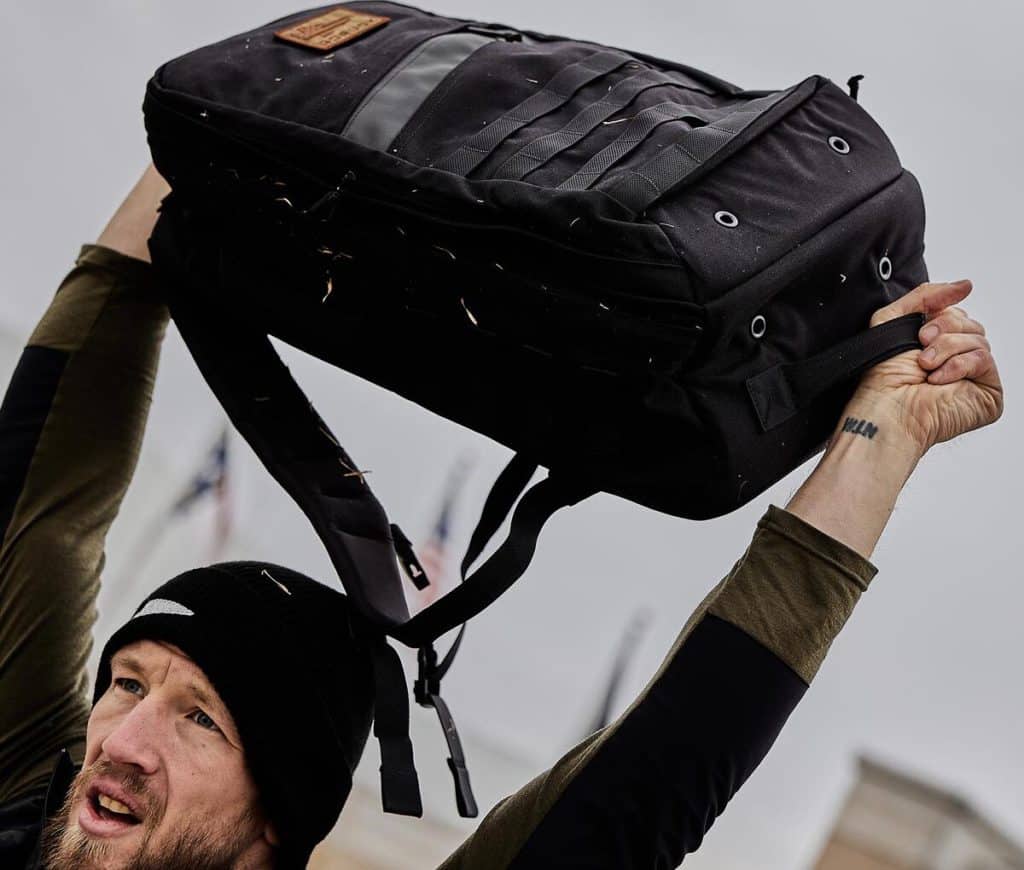 GORUCK Rucker Long Range black 39l lifting