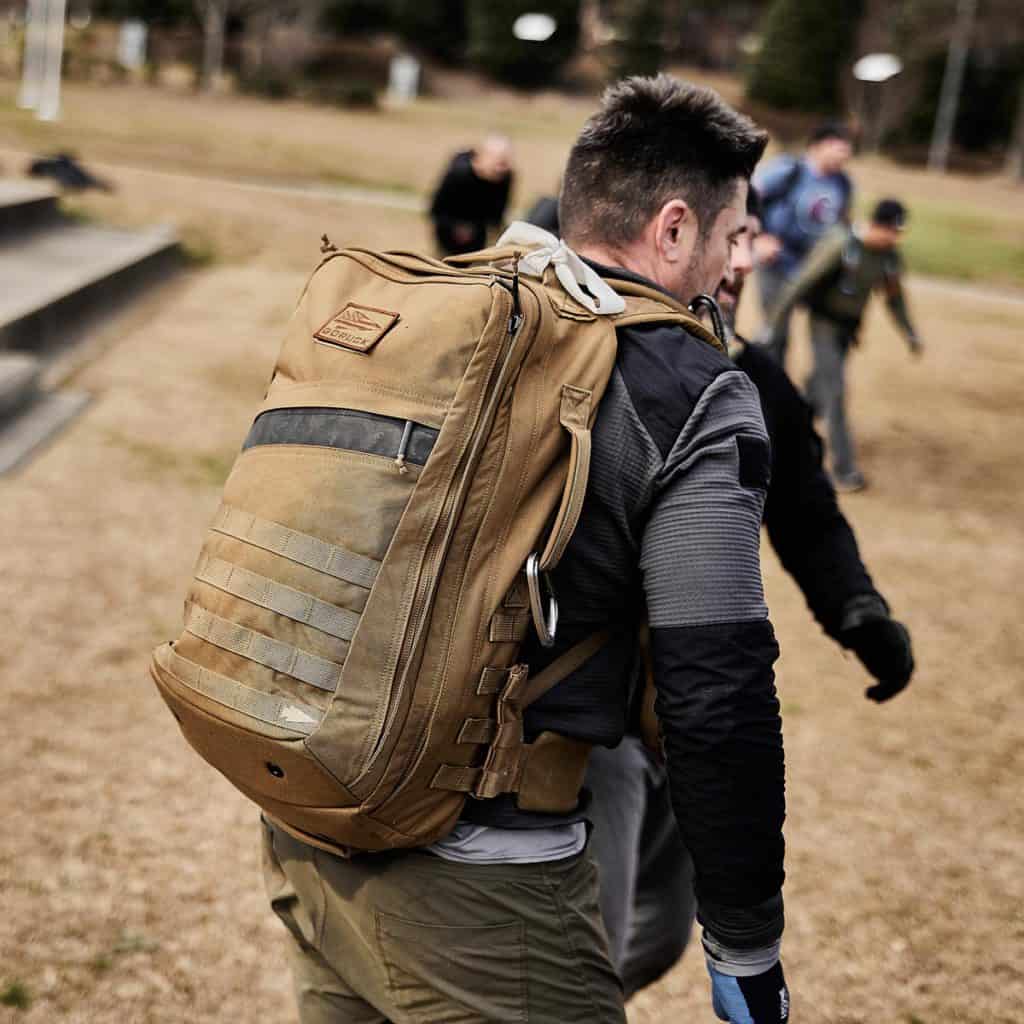 GORUCK Rucker Long Range coyote 39L rucking 2