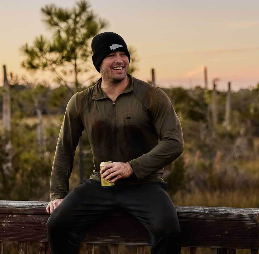 GORUCK Spearhead Beanie worn by an athlete 5