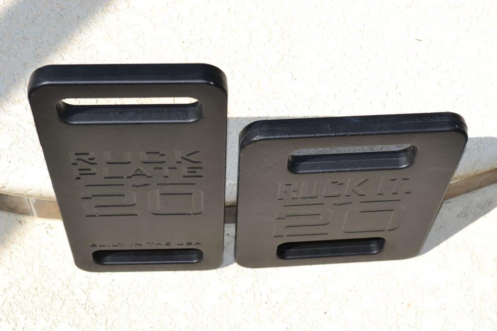 GORUCK Standard Plate vs Expert Plate - Exper plates are thicker, slightly.