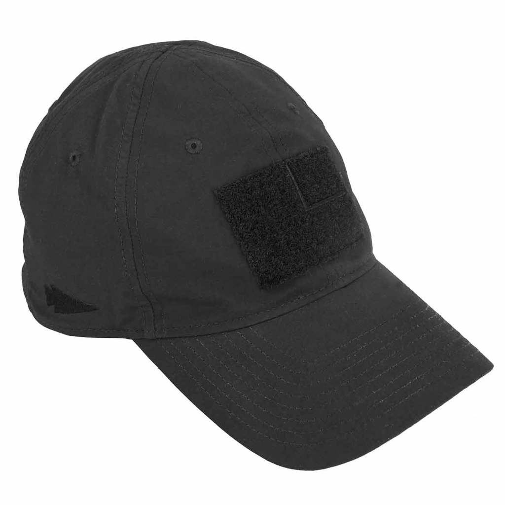 The GORUCK TAC hat is a tactical hat - hence the velcro on the front.