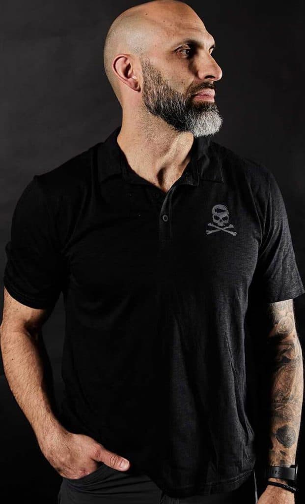 GORUCK The Field Polo - TRIBE worn by an athlete