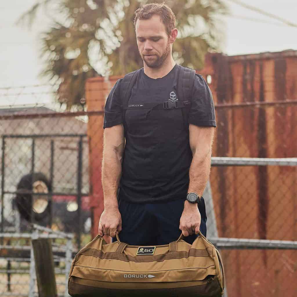 GORUCK The Field Tee - TRIBE worn by an athlete