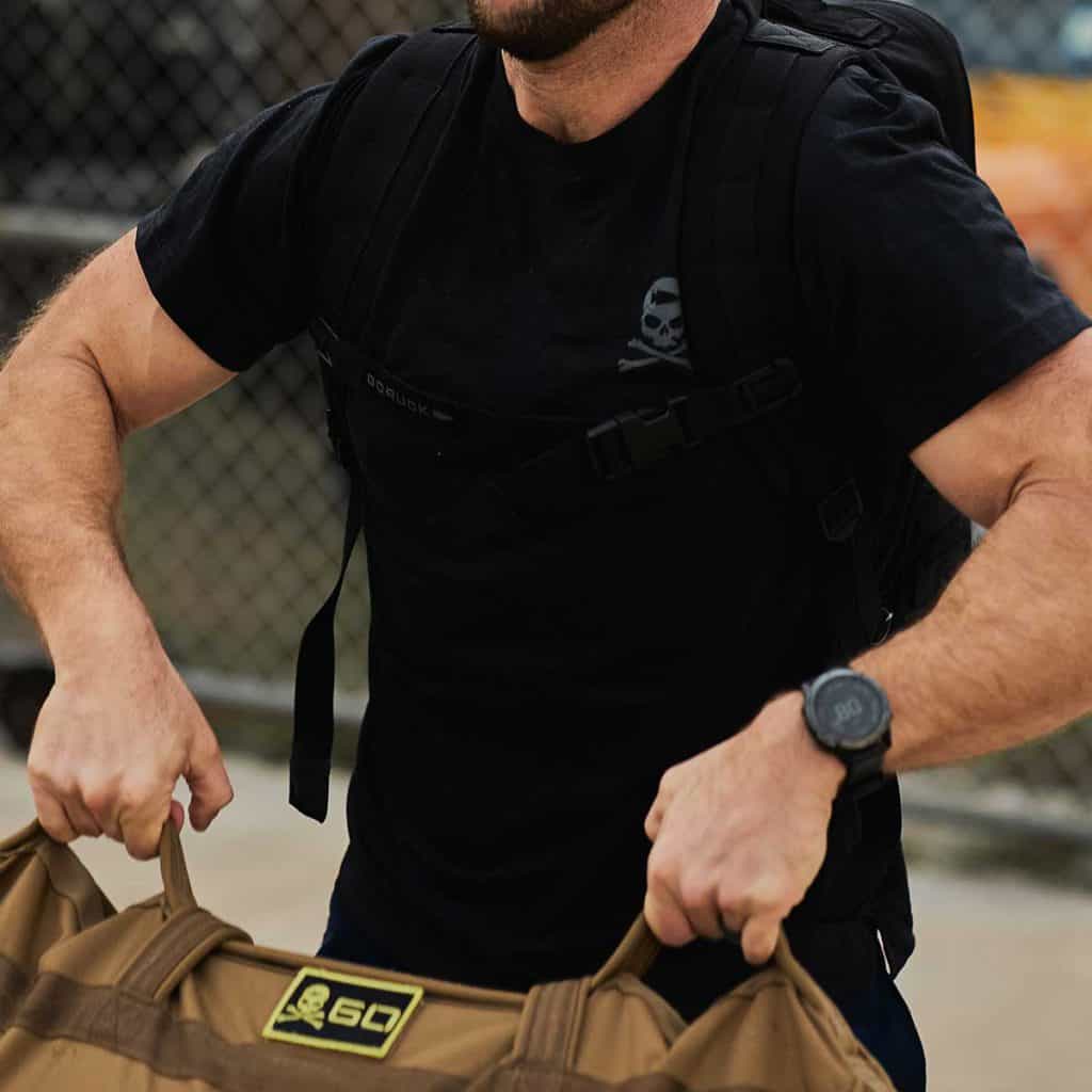 GORUCK The Field Tee - TRIBE worn by an athlete 2