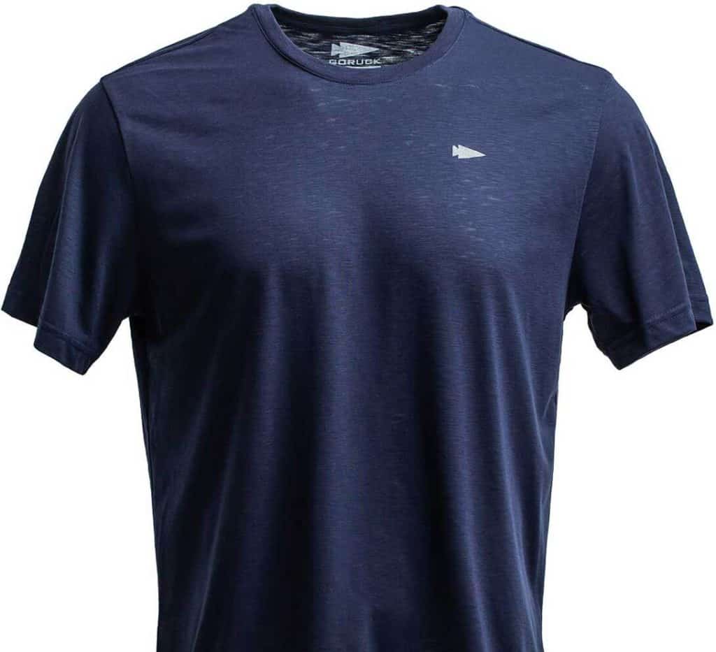 GORUCK The Field Tee navy front