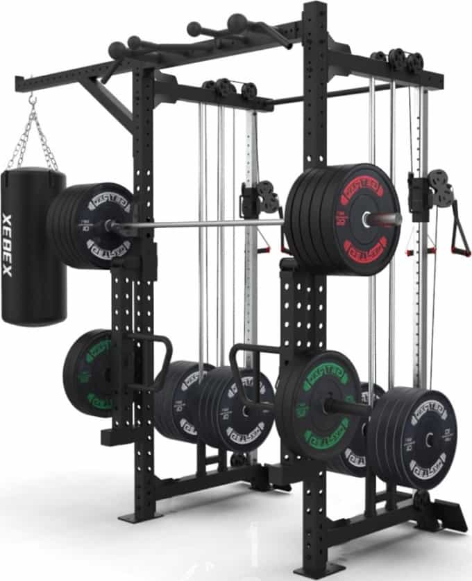 Get RXd Builer Half Rack with Functional Trainer loaded