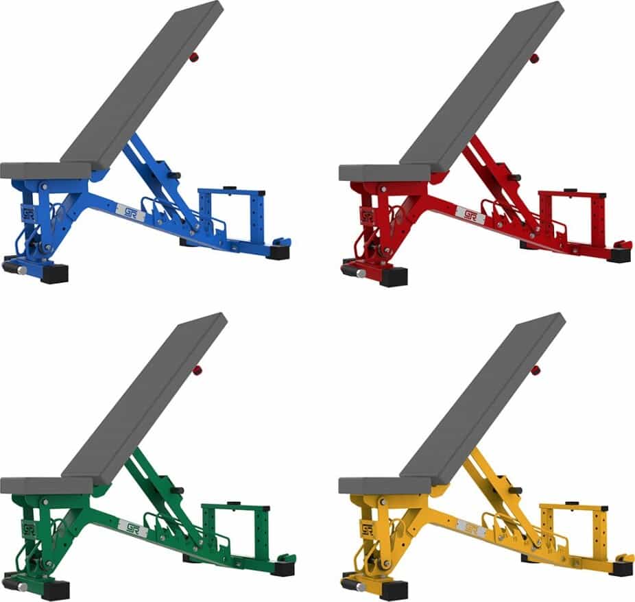 Get Rx’d FIDAB-2 Adjustable Bench color options