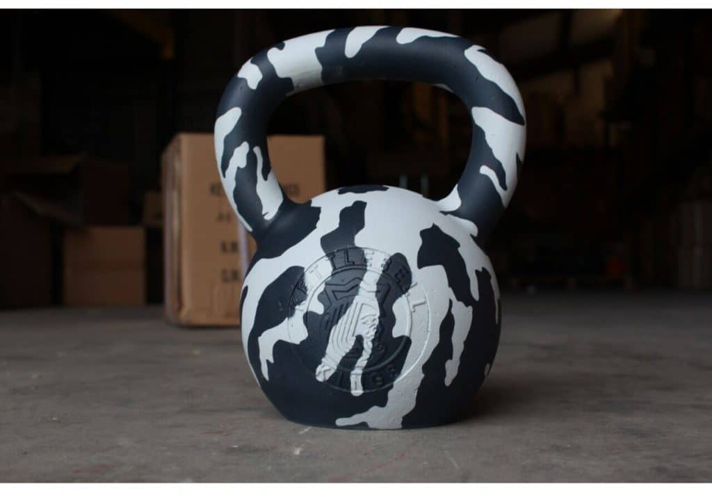 Kettlebell Kings Cerakote Kettlebells in Kgs camouflage