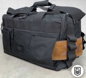 King Kong Apparel CORE51 Duffel Black quarter view