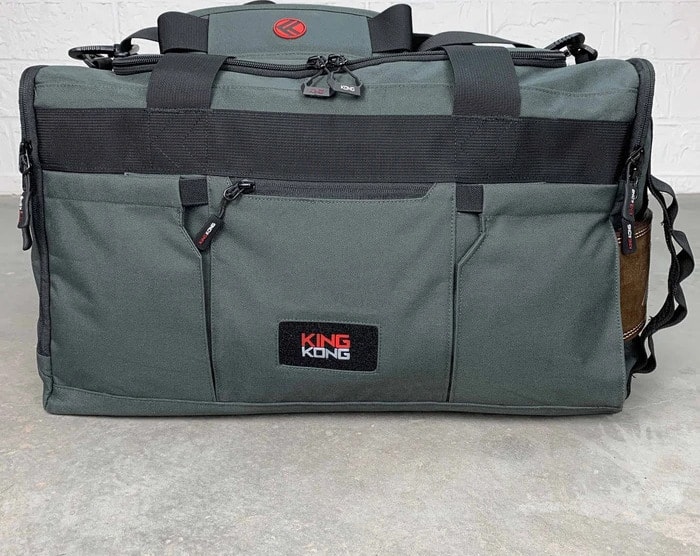 King Kong Apparel Core51 Duffel Charcoal front