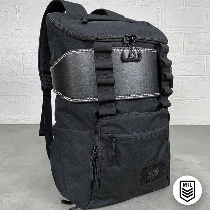 CORE25 Gym Backpack from King Kong Apparel Fit at Midlife
