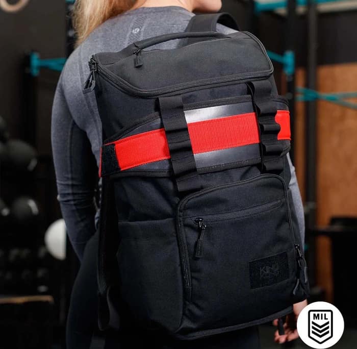 King Kong CORE25 Backpack Black worn